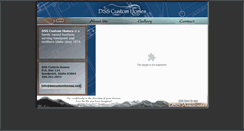 Desktop Screenshot of dsscustomhomes.com