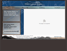 Tablet Screenshot of dsscustomhomes.com